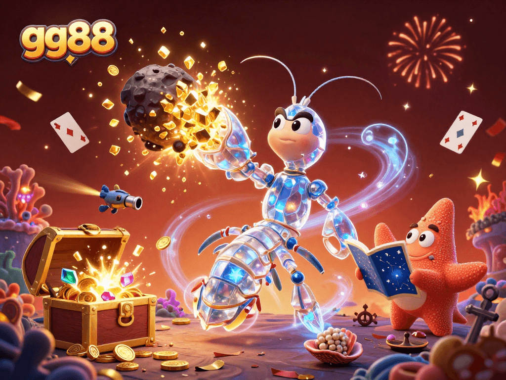 Experience thrilling gameplay in gg88’s majestic underwater world with vibrant 3D characters.