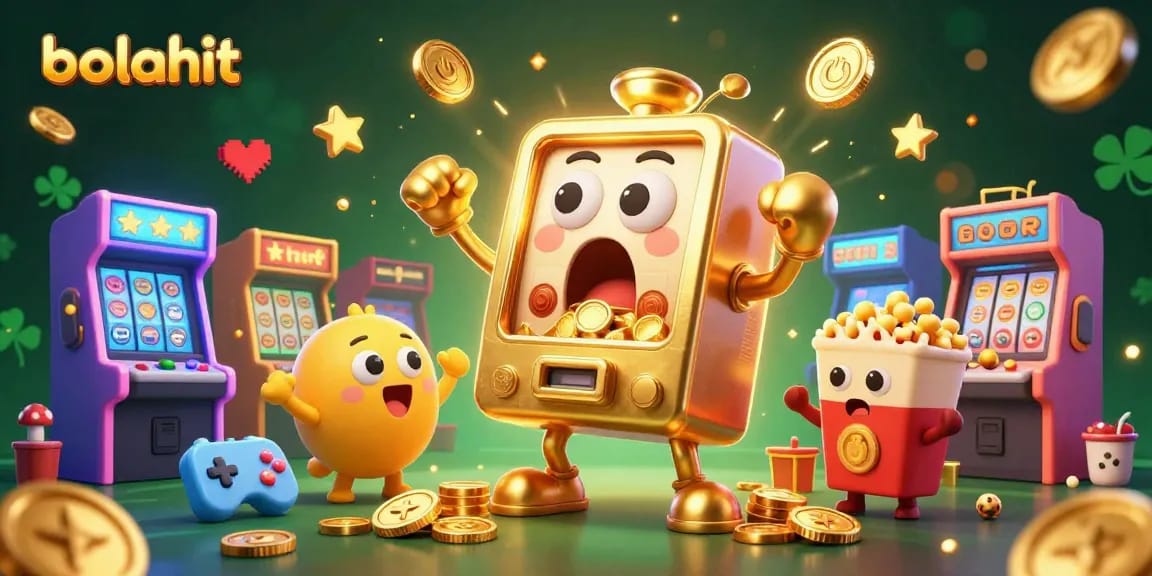 BOLAHIT menghadirkan pengalaman slot Zeus yang mendebarkan dengan mesin slot emas dan efek suara koin berjatuhan.