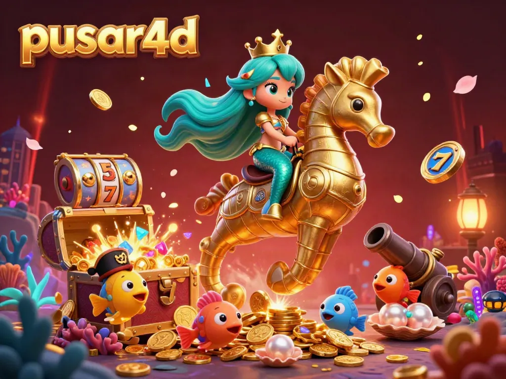 Experience the captivating world of pusar4d with vibrant slot themes featuring magical underwater scenes.