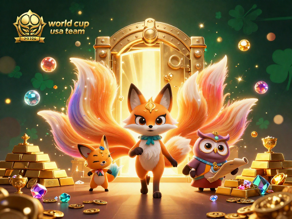 Engage with the exciting world cup 2026 usa team in this vibrant casino-themed digital art.