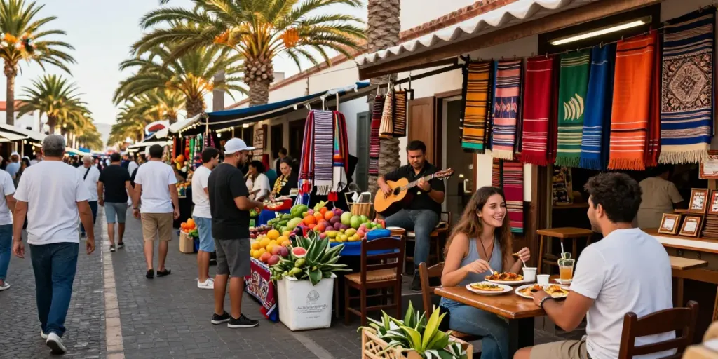 Exploring vibrant street markets in the Canary Islands for the latest Canarian news.