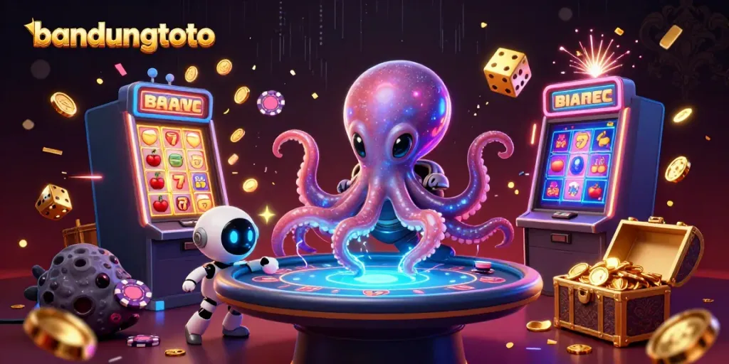 Experience the vibrant gameplay of bandungtoto at a cosmic casino adventure.
