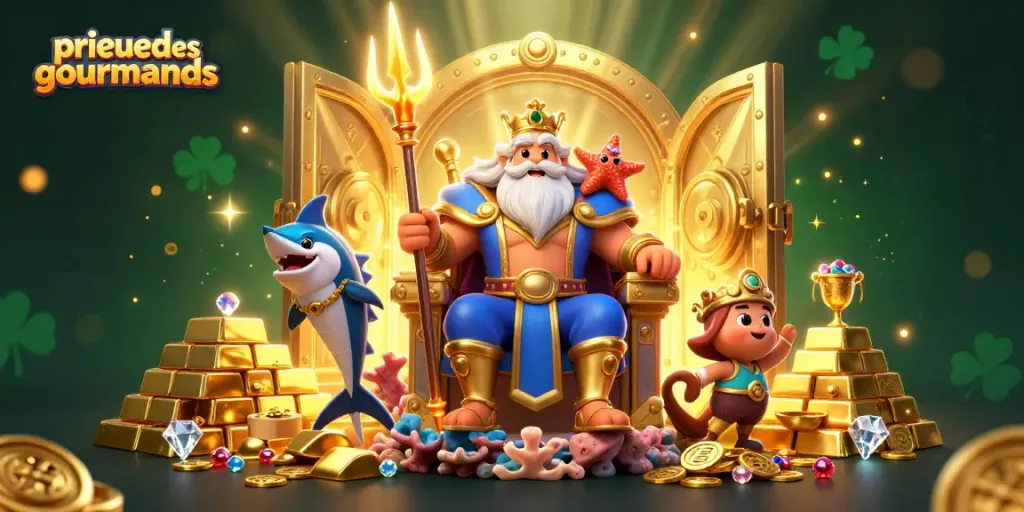 Engage with the magic of prieuredesgourmands as Neptune reigns over a gold-filled casino realm.