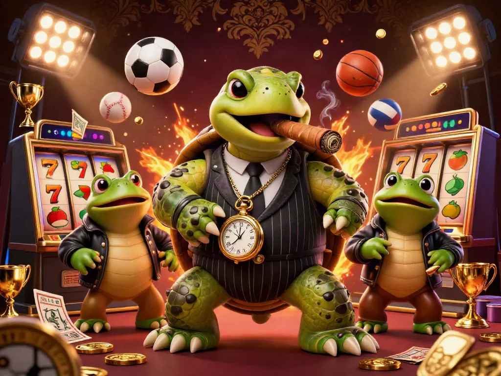 Slot mesin yang menghadirkan suasana kasino dengan karakter unik dan elemen permainan