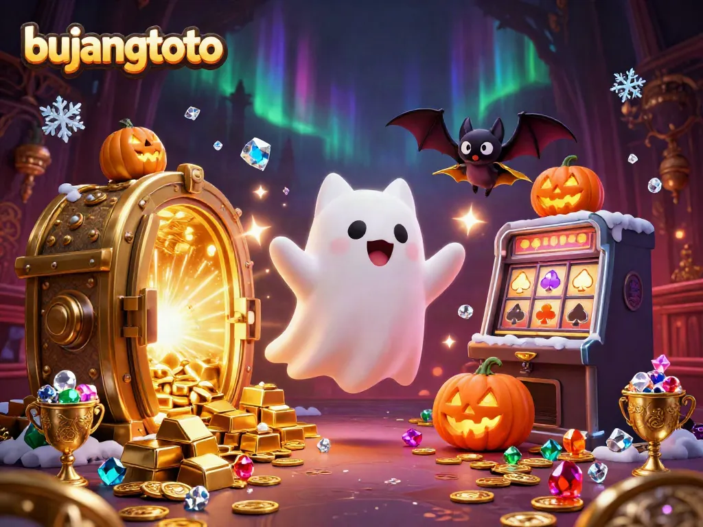 Engage with bujangtoto's thrilling gaming adventure featuring a ghost cat and treasures.