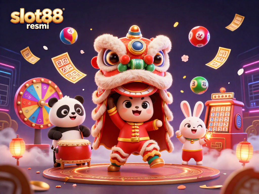 Experience the excitement of slot88 resmi with vibrant games and stunning action in a dynamic casino scene.