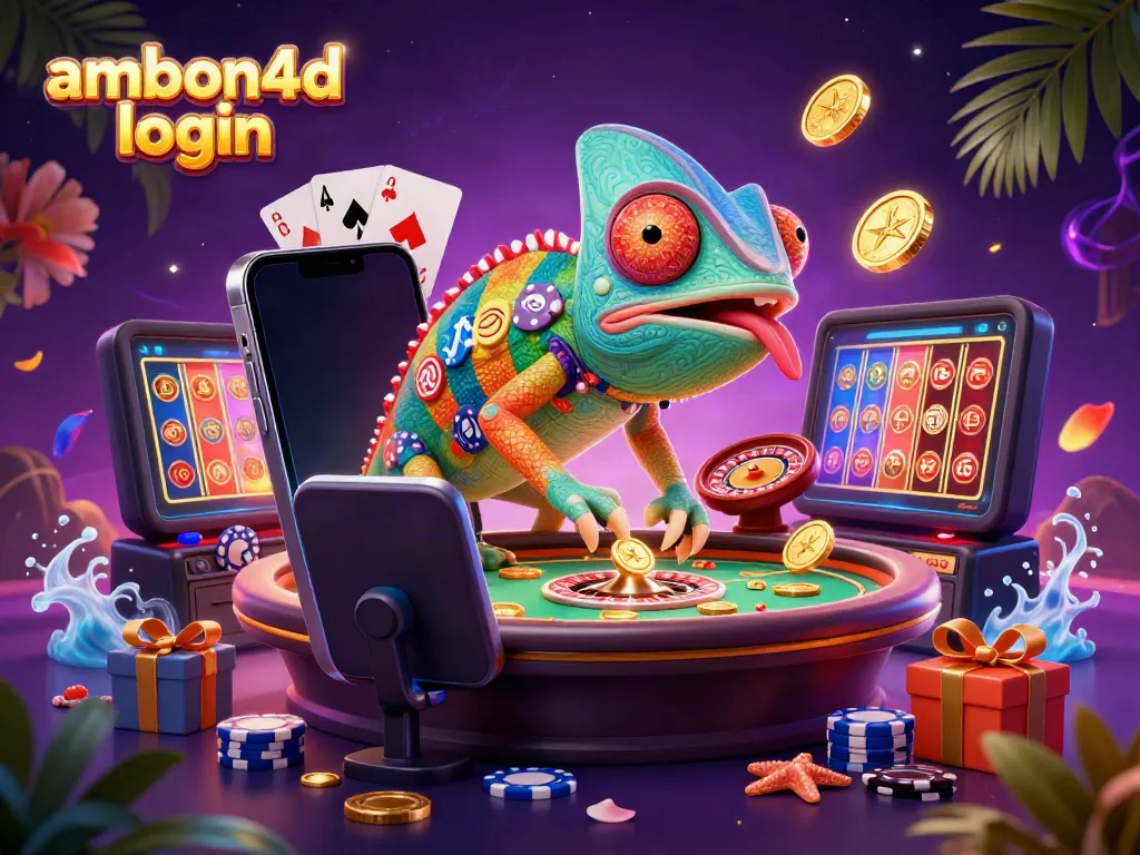 Engage with ambon4d login for thrilling slot action with colorful reels and golden coins.